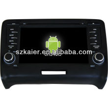 Android System Auto-DVD-Player für Audi TT mit GPS, Bluetooth, 3G, iPod, Spiele, Dual Zone, Lenkradsteuerung